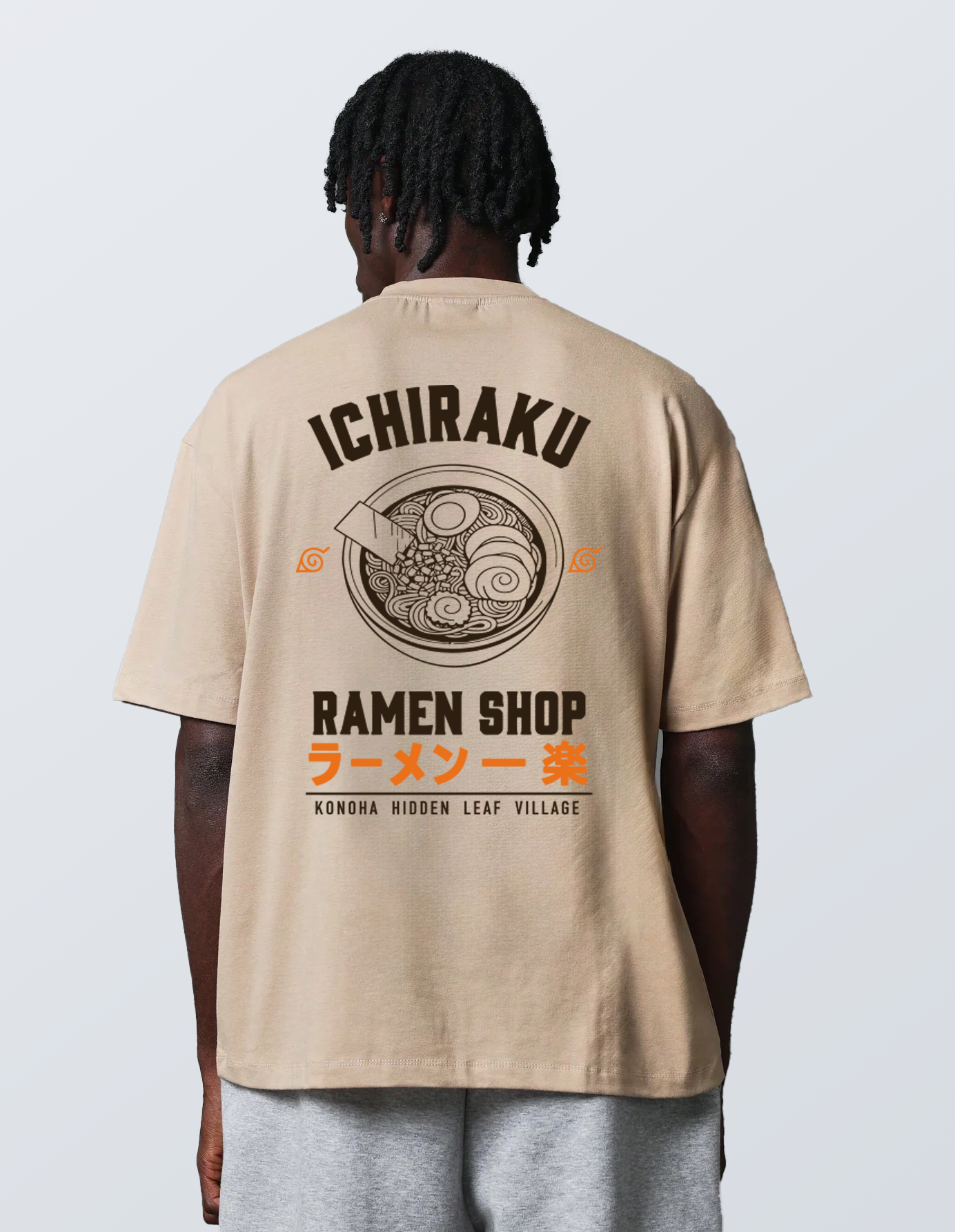 Naruto, Anime, Anime fan, Ramen, Anime Shirt, Anime gift, Boyfriend gift, Gifts for him, Tan shirt, Tan T Shirt
, Gaming, Gamer, Anime Shirt, Oversized, Oversized Shirt, Unisex, Unisex shirt, Anime, PS5, PC, Xbox, Anime lover, Anime gift, Anime fan