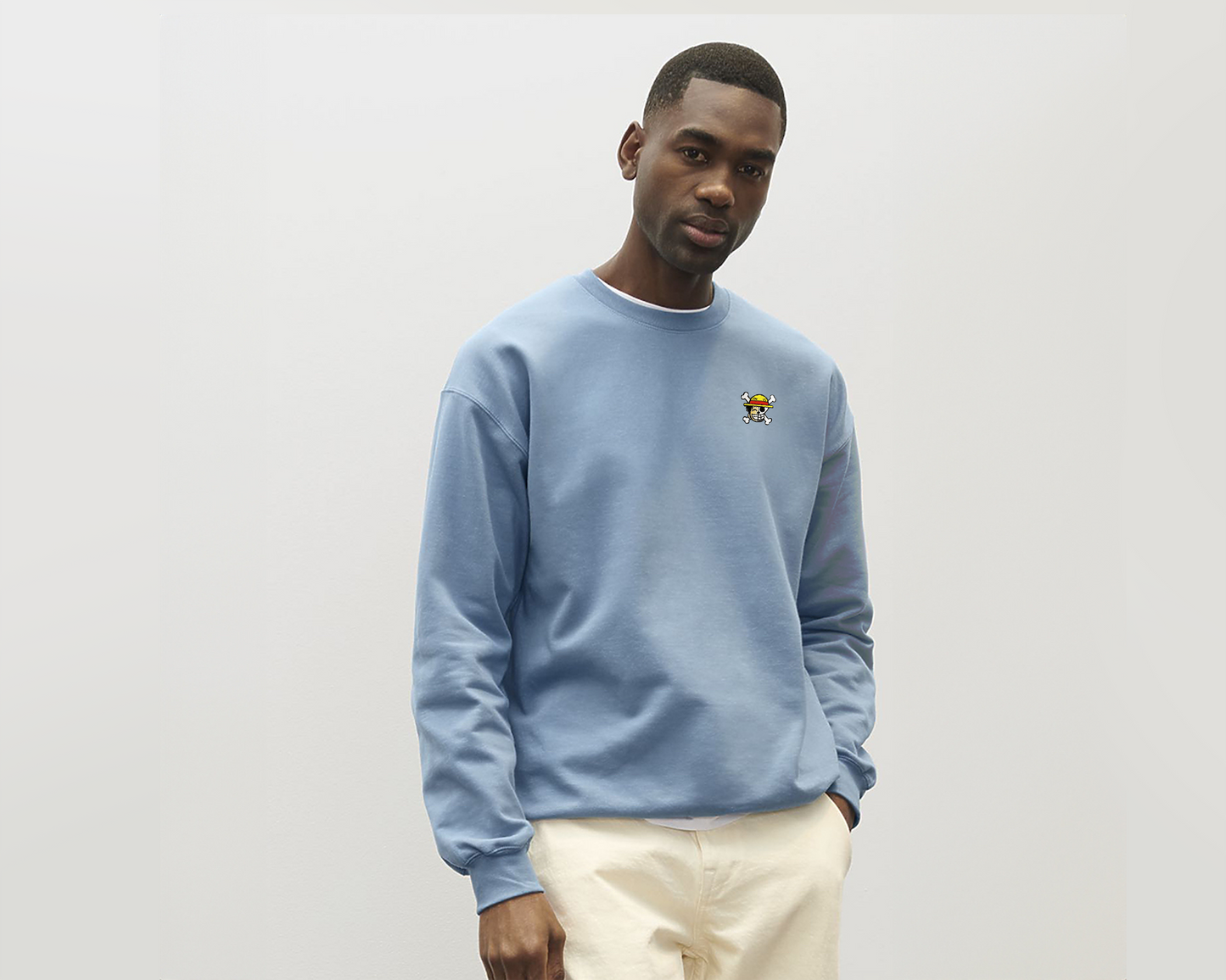 Straw Pirate Crest Sweatshirt