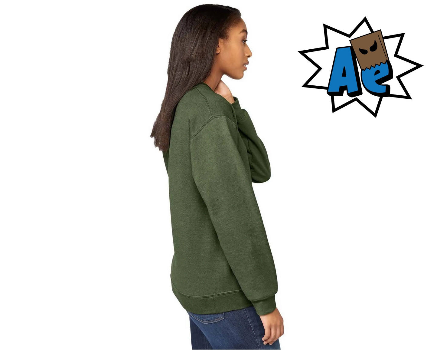 ONE STYLE – Swordsman Crewneck