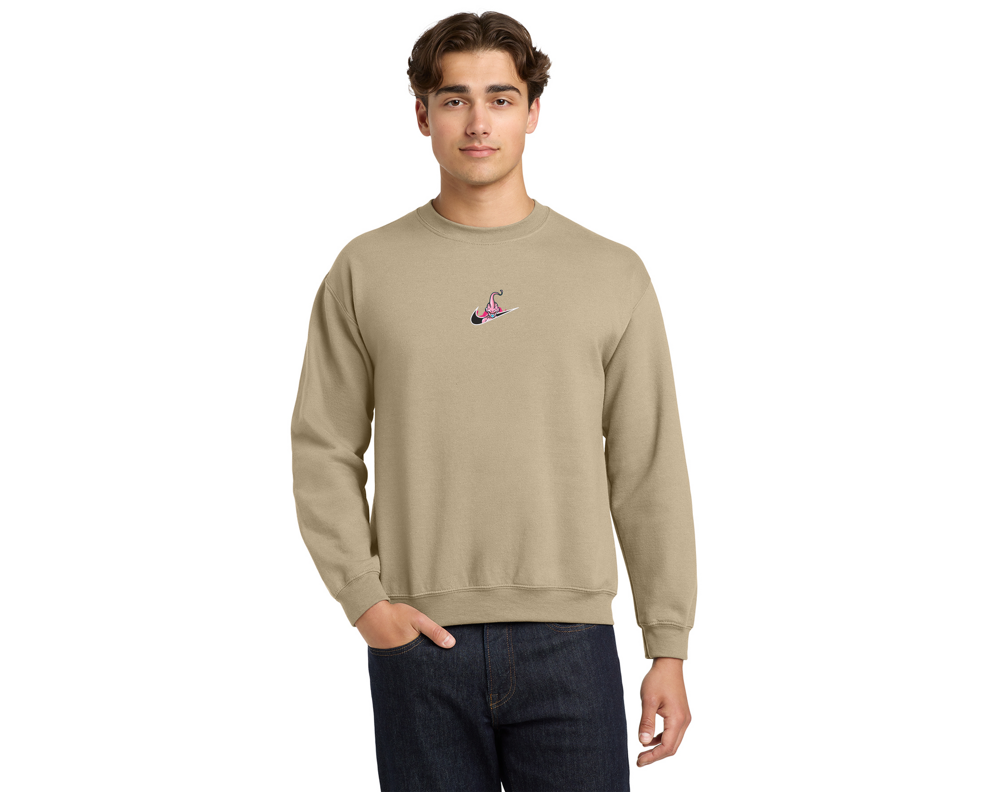 Kid buu, Majin Buu, DBZ, Sweater, Anime, Goku, Dragon ball Z, Dragon ball super, Krillin, Beerus , Wise , Anime fan, Unisex, Gift for him