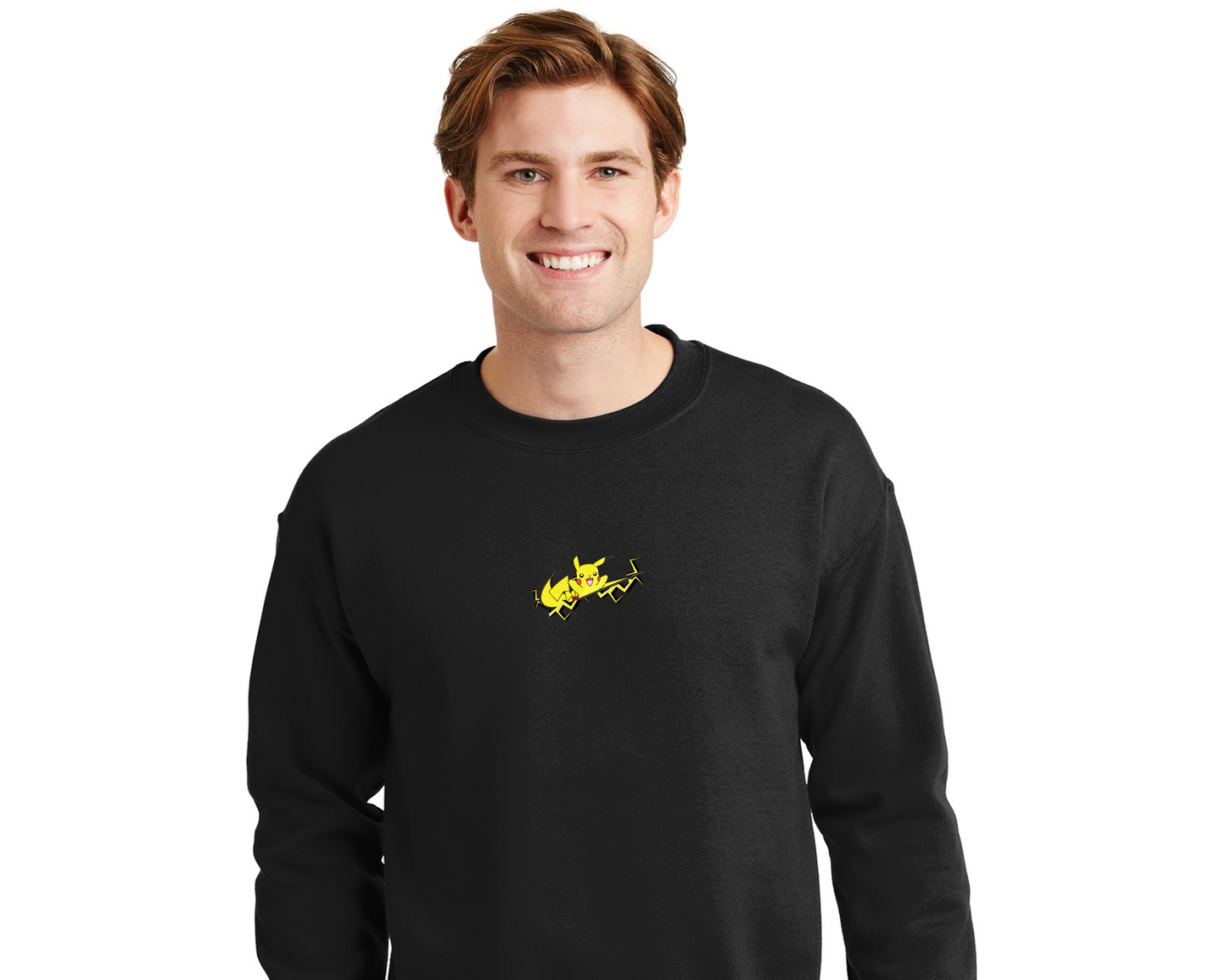 Electric Thunder Type Crewneck β Premium Anime-Inspired Streetwear