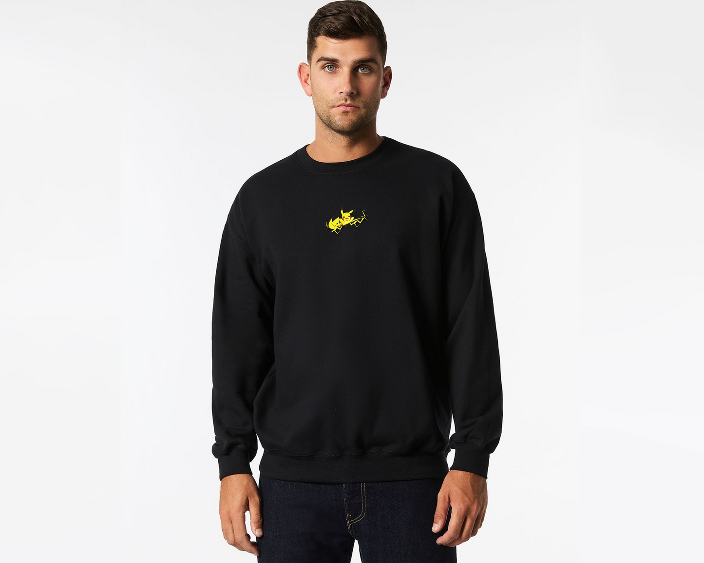 Electric Thunder Type Crewneck β Premium Anime-Inspired Streetwear