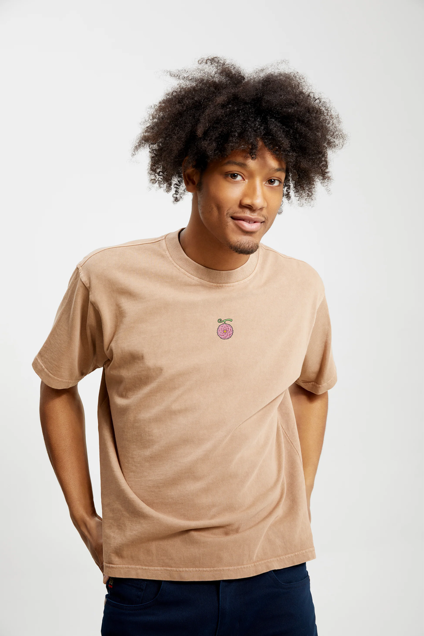 Mystic Bloom – Oversized Floral Power Tee