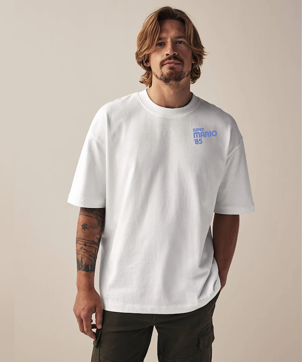 Arcade Era 85 Tee – Retro Gaming Streetwear "Here we go"