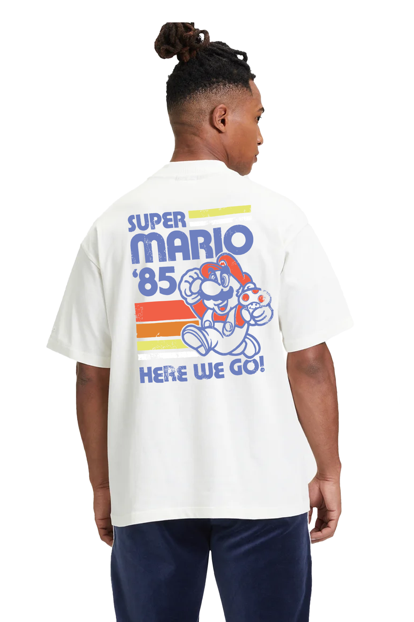 Arcade Era 85 Tee – Retro Gaming Streetwear "Here we go"
