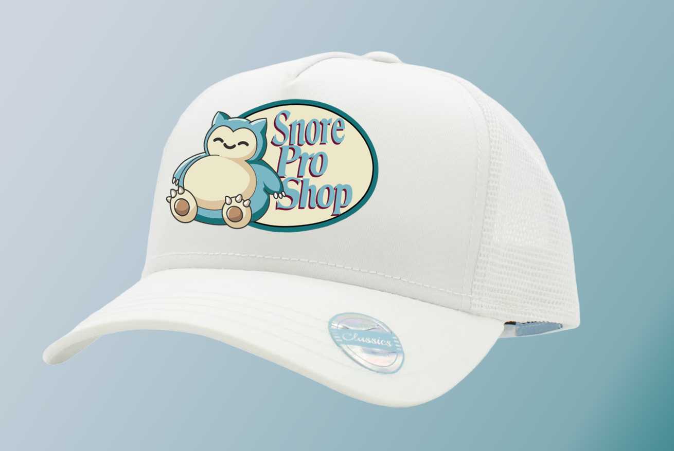 Snore Pro Shop Mesh Trucker Hat