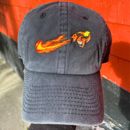 Charmander Nike-Inspired Hat