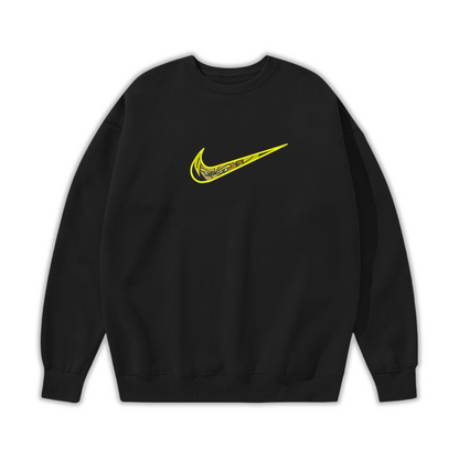 Super Vegeta Nike Sweatshirt: Premium Embroidered Apparel for Dragon Ball Z Fans