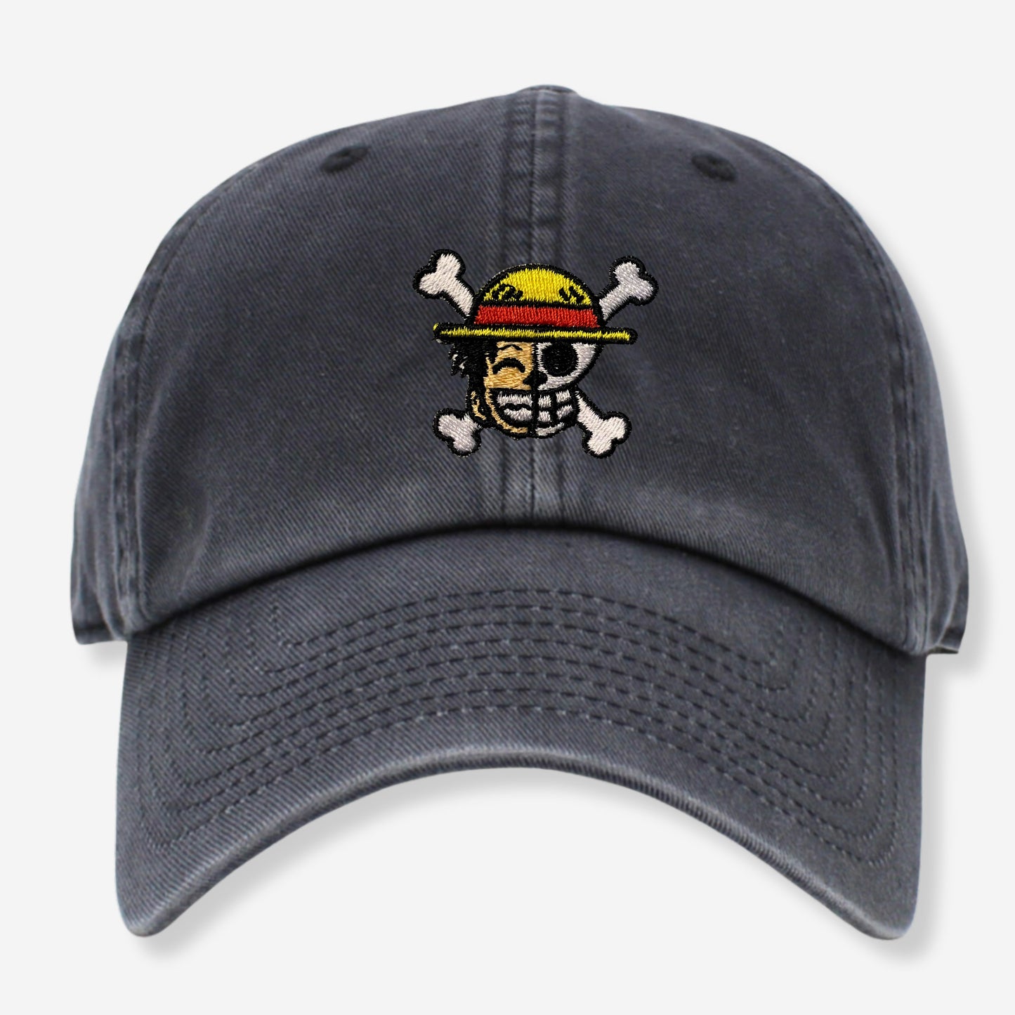 One Piece Skull & Bones Embroidered Hat