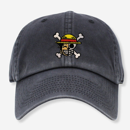 Monkey D Luffy Fan Gifts, Skull & Bones Hat, One Piece Anime Gift Idea