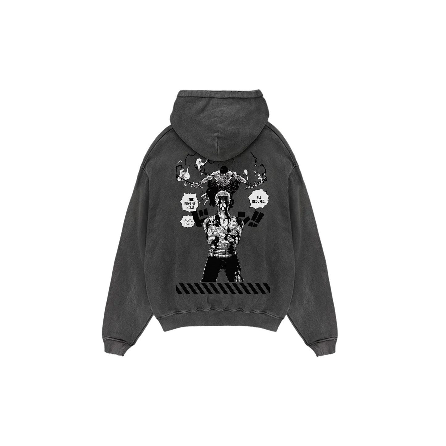 One Sword Style Zoro Manga Hoodie