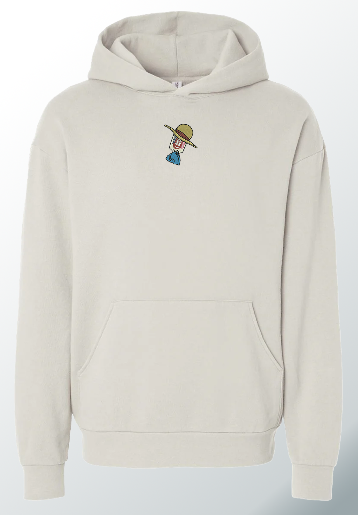 Anime Hoodie with Bubble Gum Cross over Design – Streetwear Collab Style Hoodie