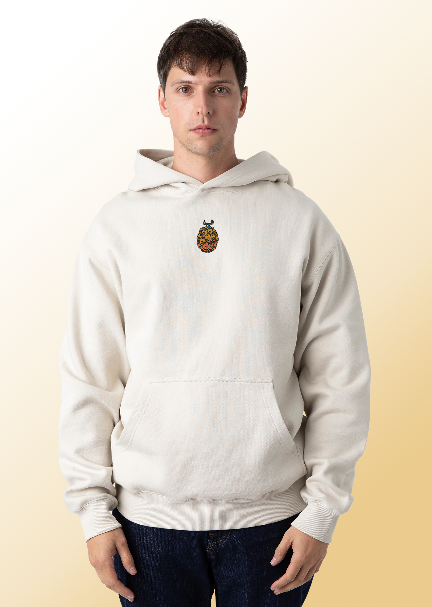 Fire Pirate Emblem Hoodie – Anime-Inspired Streetwear