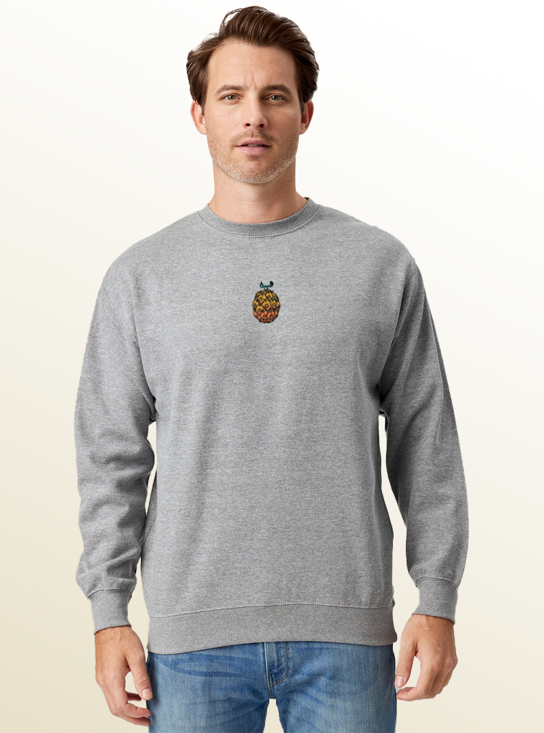 Flame Flame Fruit Crewneck | One Piece Inspired Anime Sweatshirt