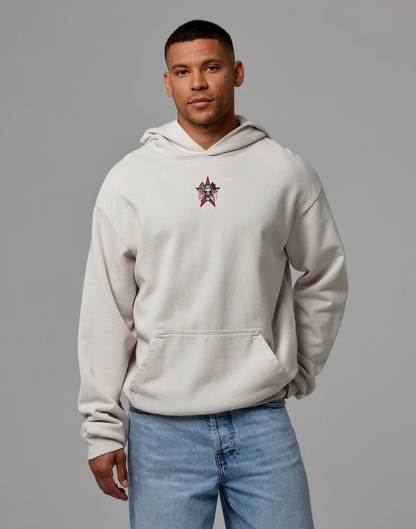 Heavy Weighted Hoodie Franky Mecha Skull  Design