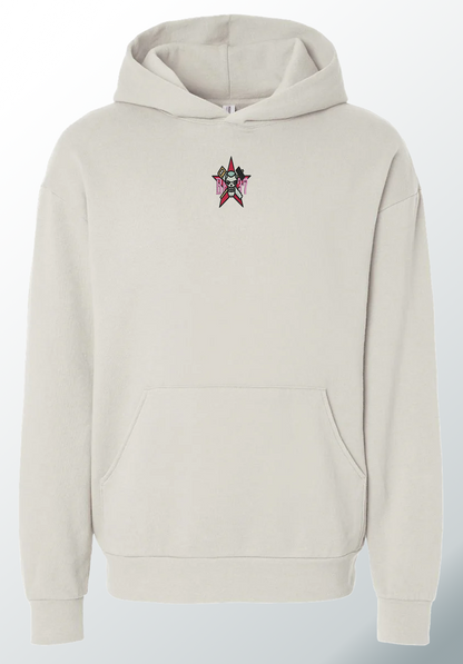 Heavy Weighted Hoodie Franky Mecha Skull  Design