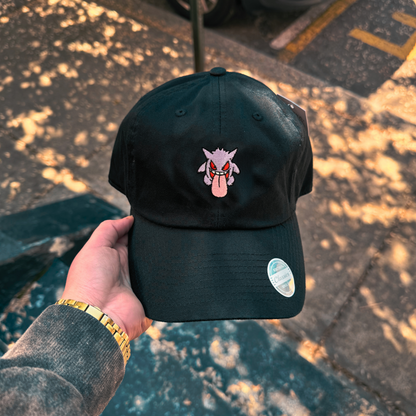 Gengar Pokemon Embroidered Hat - GLOW in the Dark Features