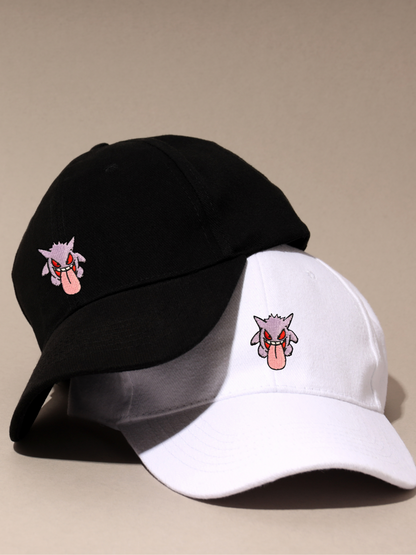 Gengar Pokemon Embroidered Hat - GLOW in the Dark Features