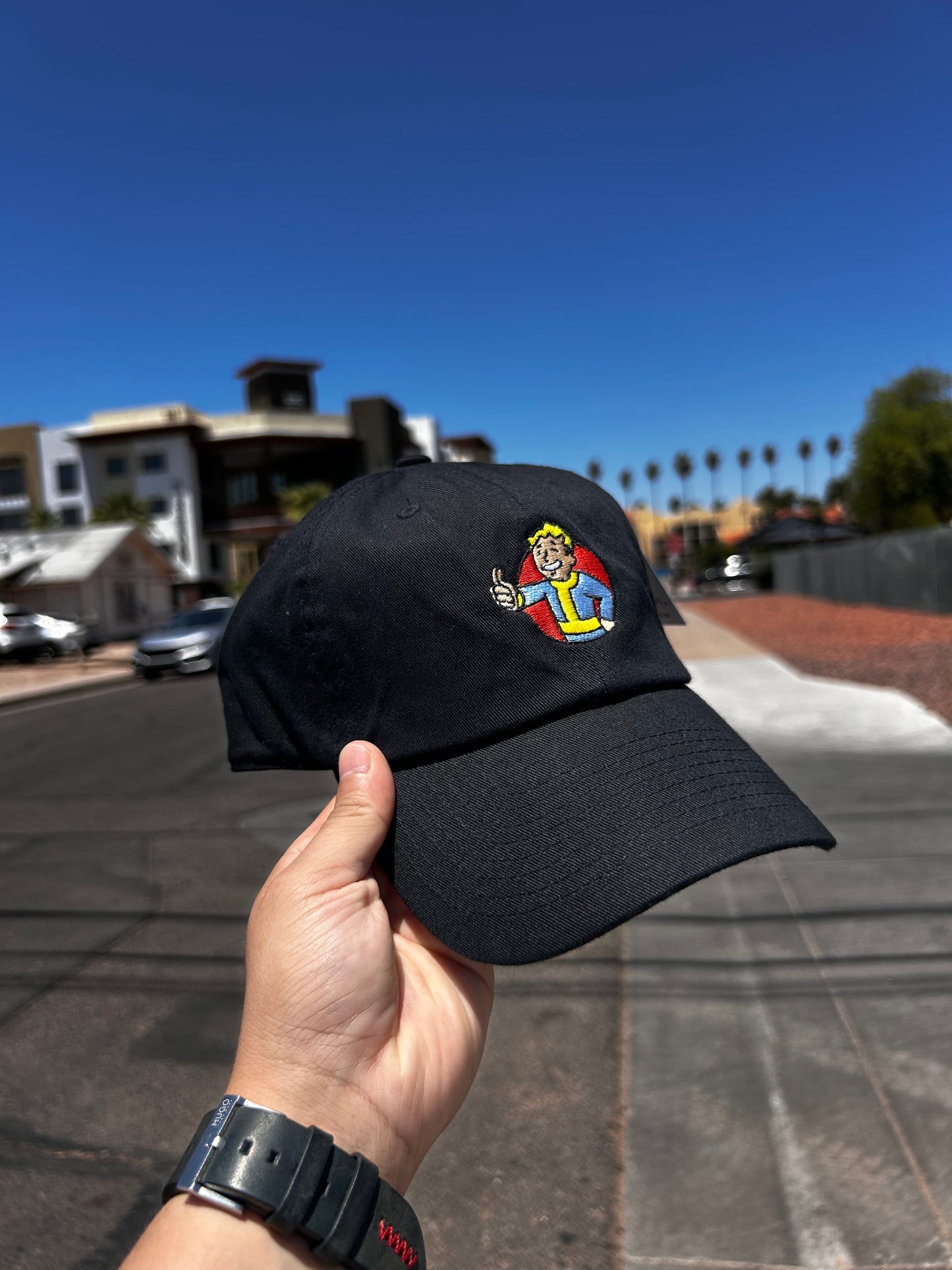 Wasteland Scout Dad Hat – Post-Apocalypse Edition