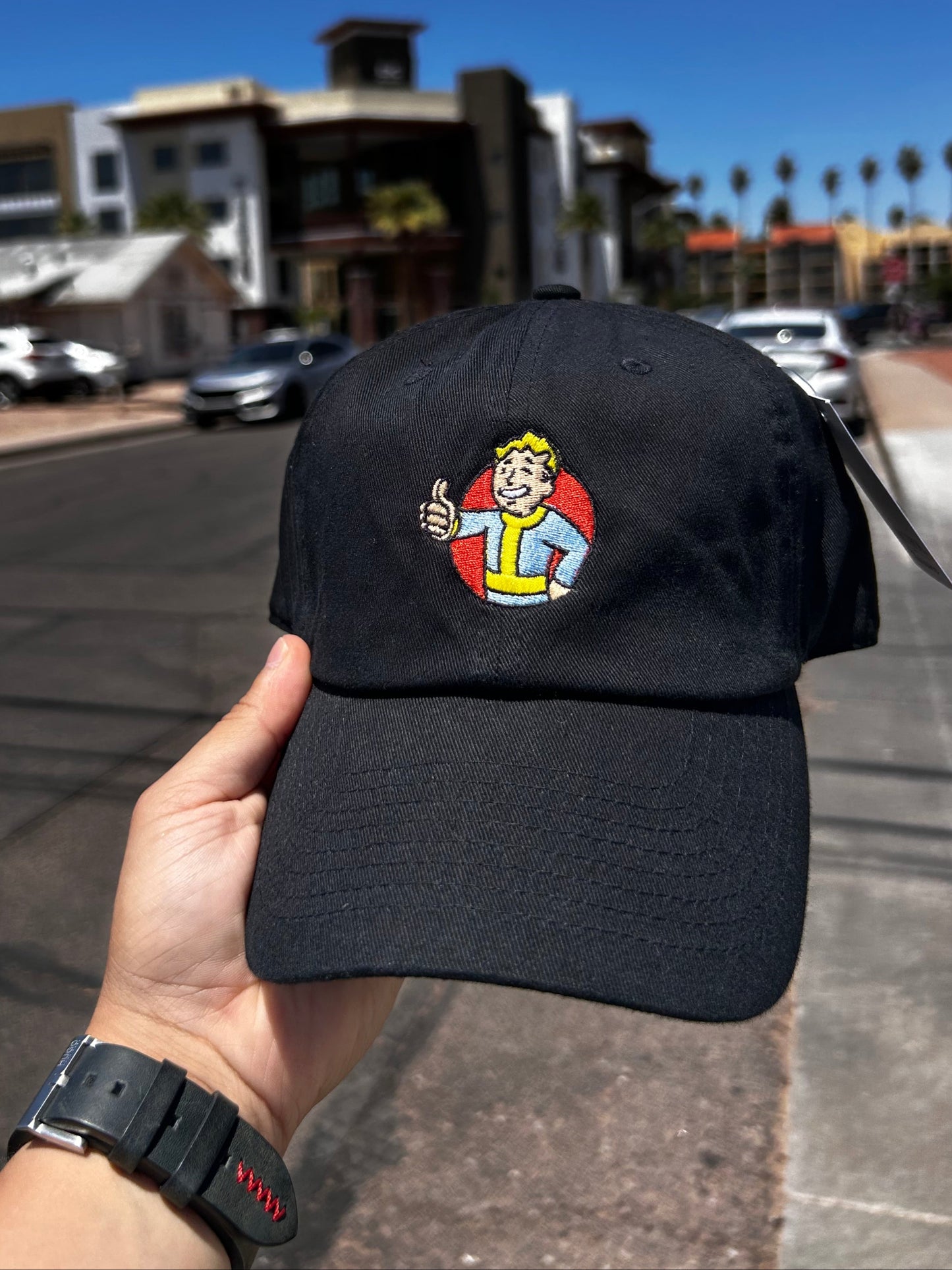 Wasteland Scout Dad Hat – Post-Apocalypse Edition