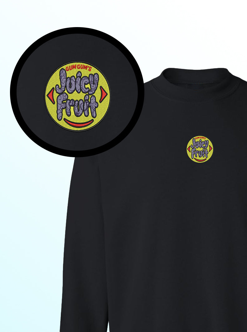Gum Gum Devil Fruit x Juicy Fruit Inspired Crewneck