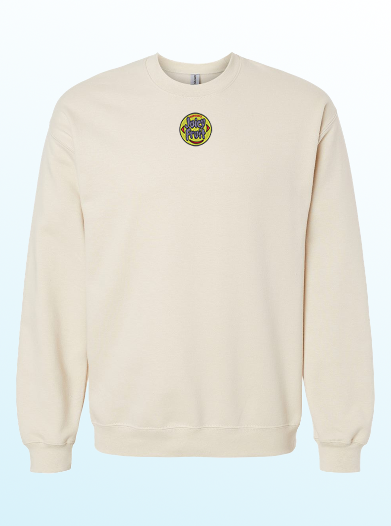 Gum Gum Devil Fruit x Juicy Fruit Inspired Crewneck