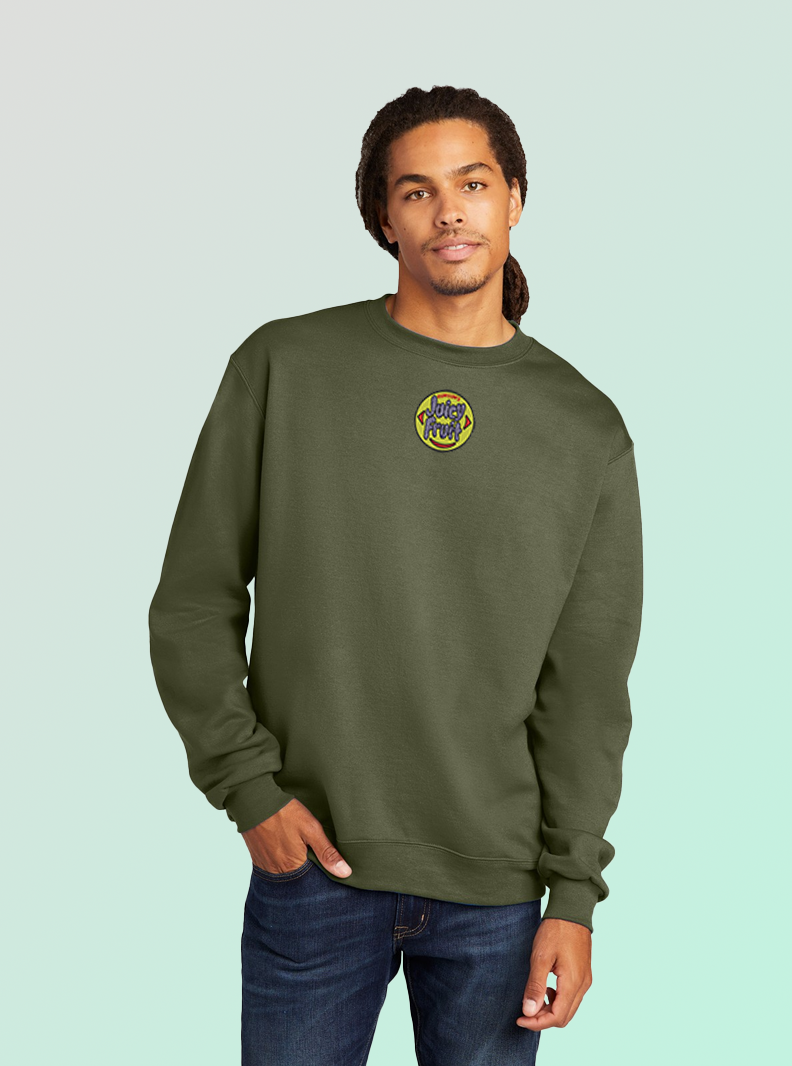 Gum Gum Devil Fruit x Juicy Fruit Inspired Crewneck