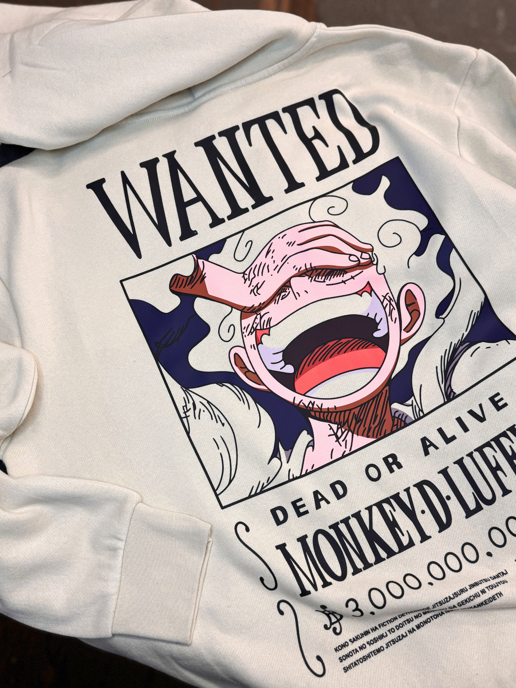 Monkey D Luffy Wanted poster Hoodie 