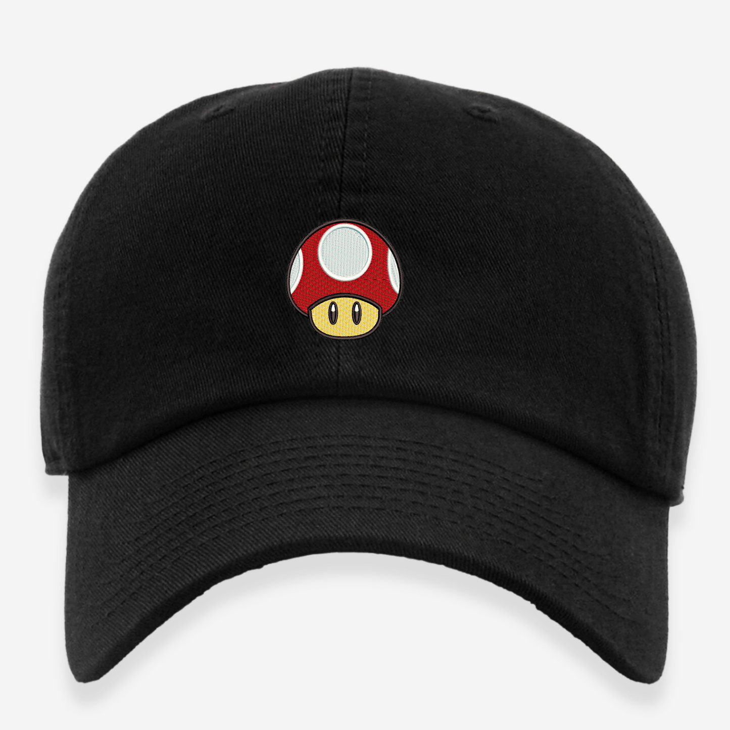 Super Mario Mushroom Hat: Premium Embroidered Headwear for Gamers