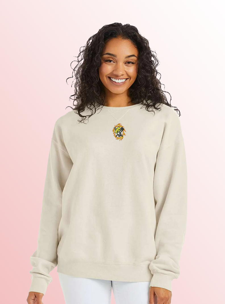 Flame Cook Crewneck | Sanji Inspired One Piece Sweatshirt