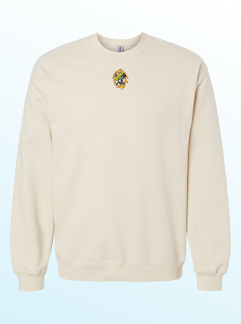 Flame Cook Crewneck | Sanji Inspired One Piece Sweatshirt