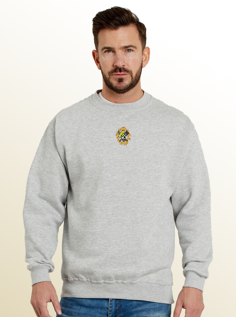 Flame Cook Crewneck | Sanji Inspired One Piece Sweatshirt