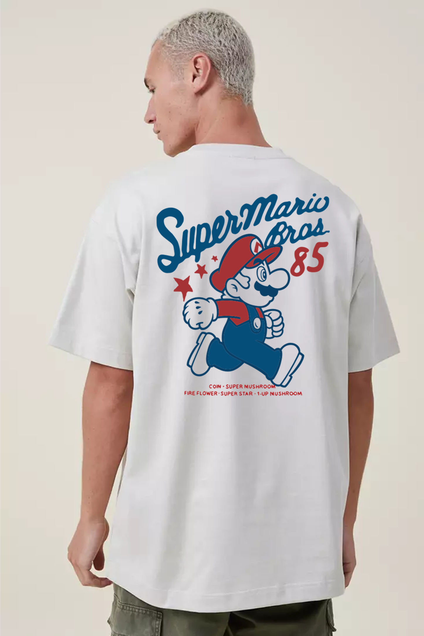 Vintage Anime T-shirt, Super Mario theme birthday party shirt, Gift for gamer  , Unisex , Unisex shirt, T shirt, Oversized , Oversized fit, Baggie, Vintage gaming T-shirt, Gaming Shirt, Mario, Super Mario, Super smash bros, Retro Mario, Mario Baseball, Retro
