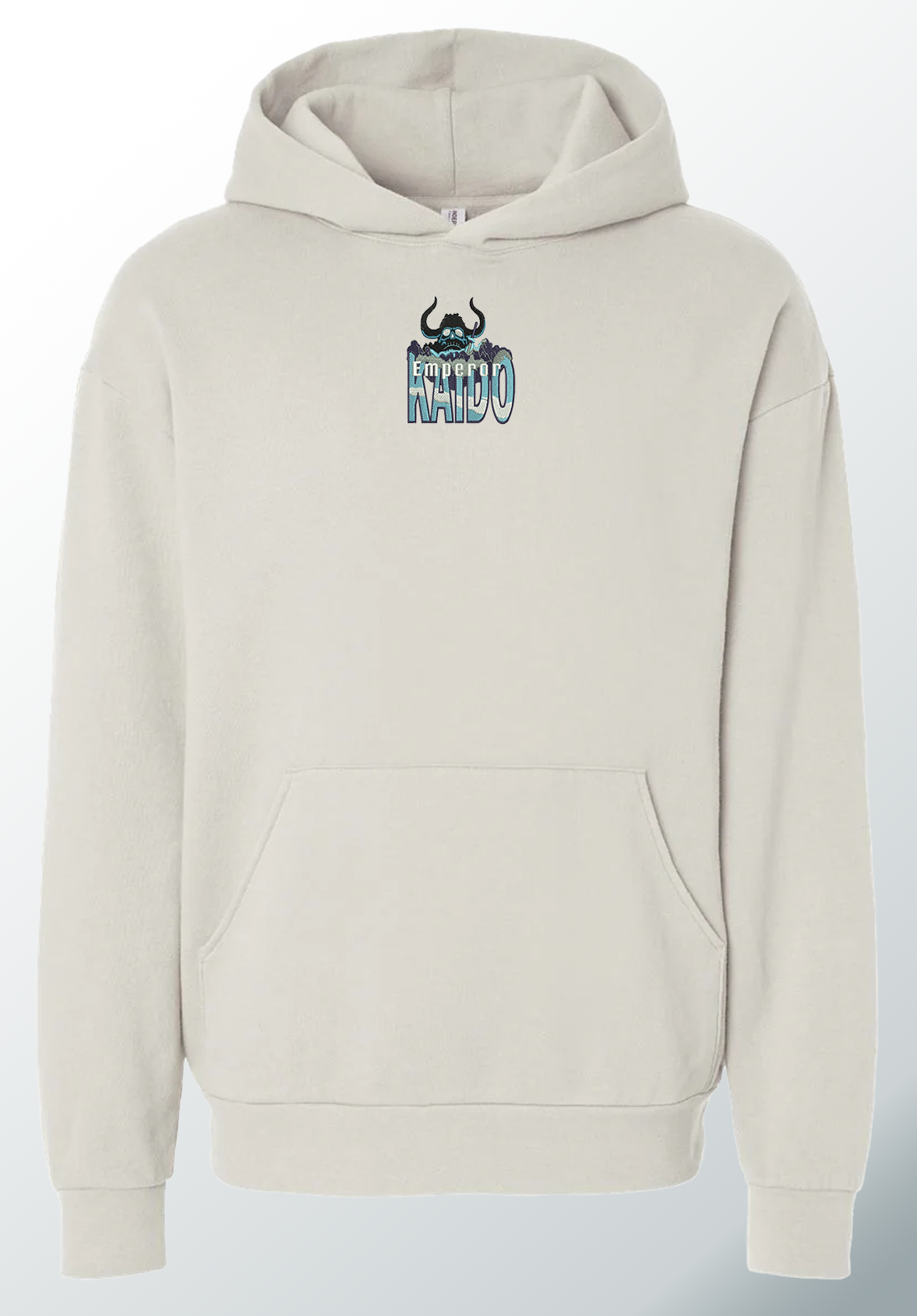 Emperor Kaido Beast Hoodie | Anime-Style Embroidered Hoodie