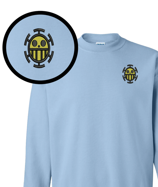 Heart Pirates Embroidered Crewneck