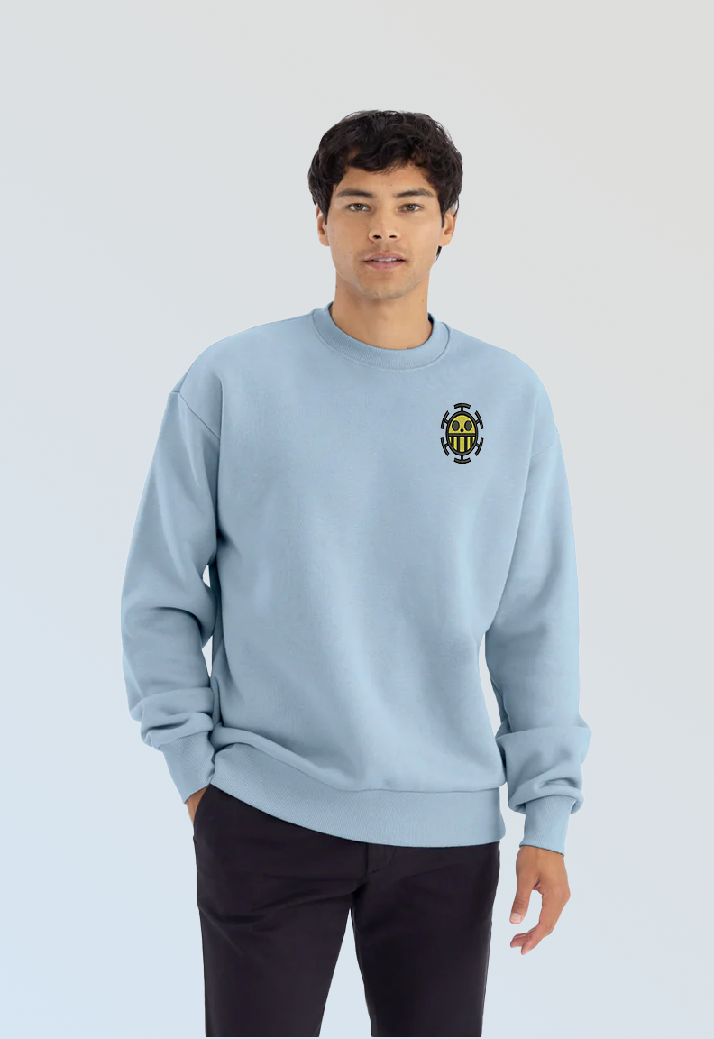 Heart Pirates Embroidered Crewneck
