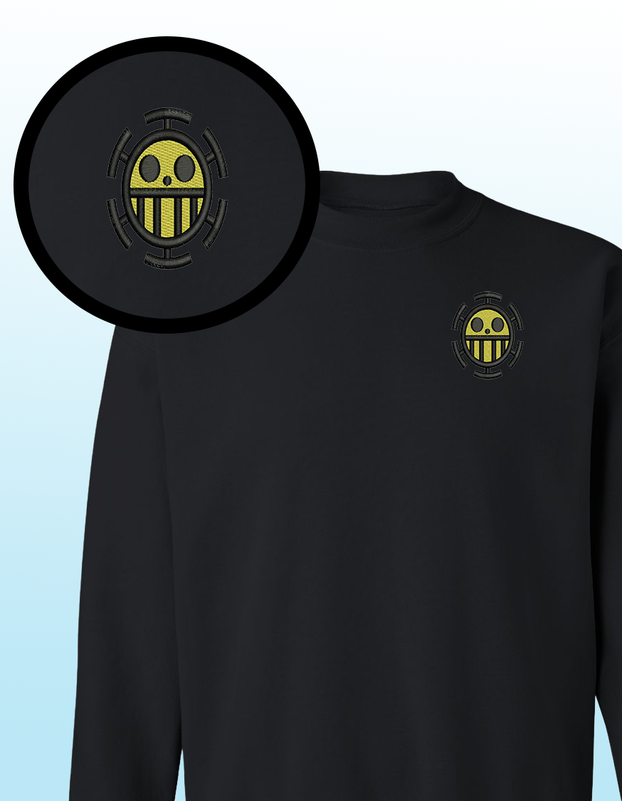 Heart Pirates Embroidered Crewneck