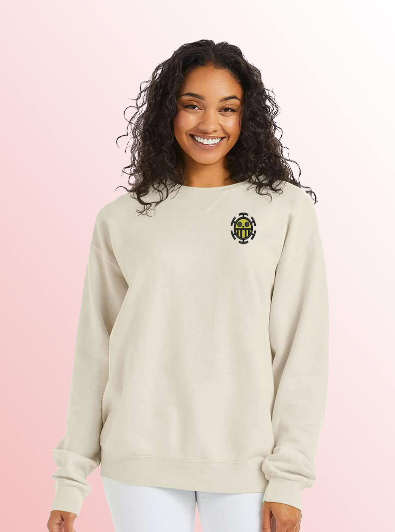 Heart Pirates Embroidered Crewneck