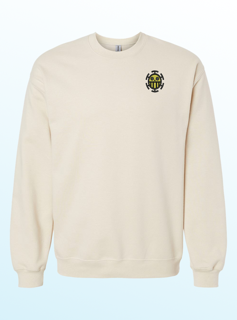 Heart Pirates Embroidered Crewneck