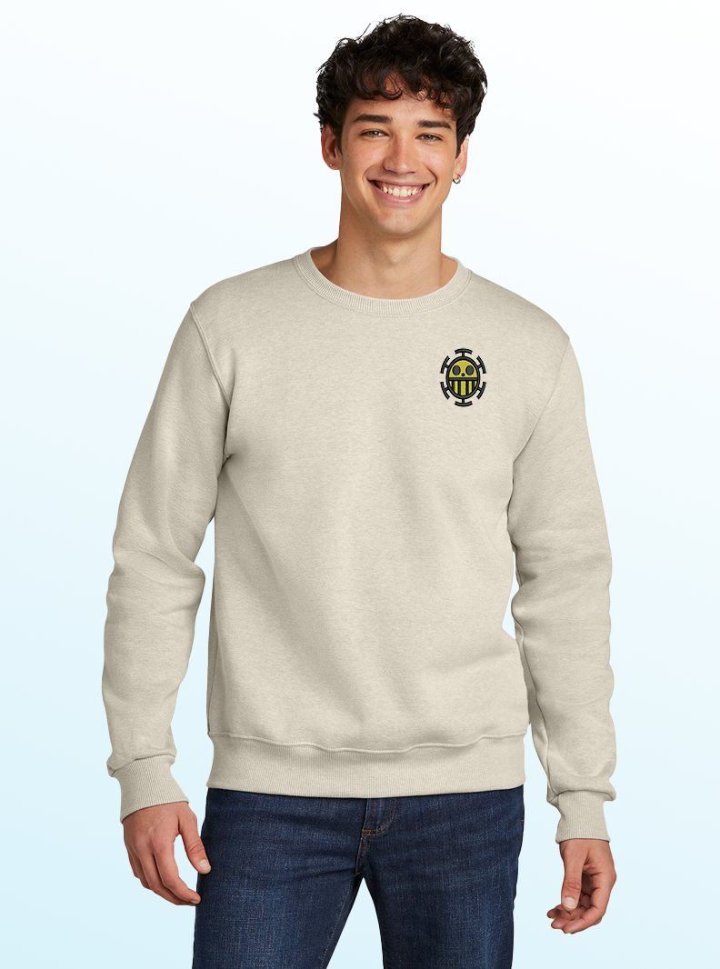 Heart Pirates Embroidered Crewneck