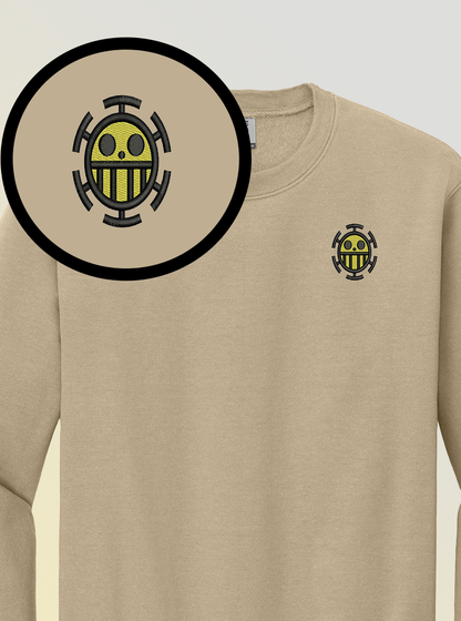 Heart Pirates Embroidered Crewneck