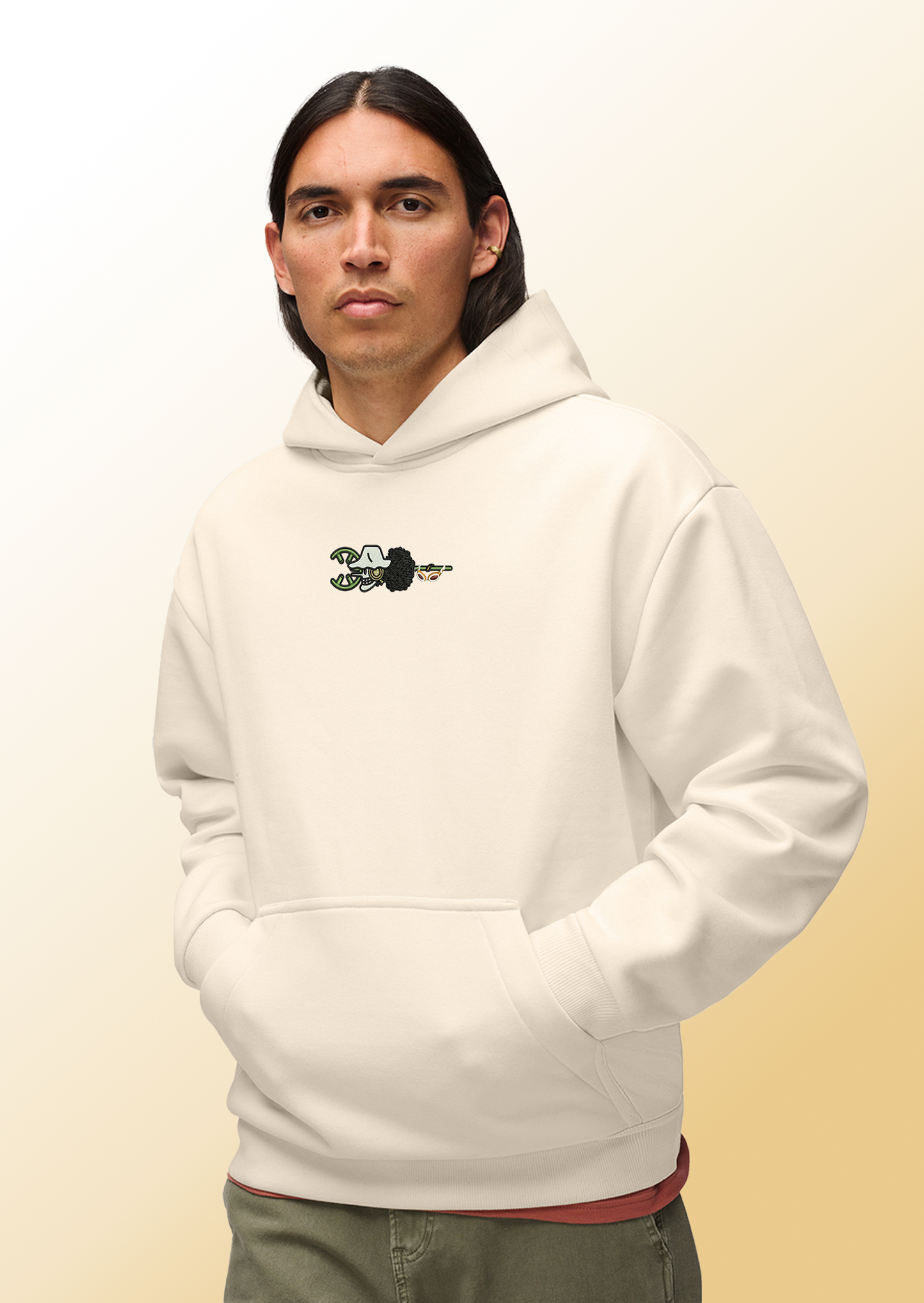 Sniper Skull Emblem Hoodie – Anime-Inspired Design