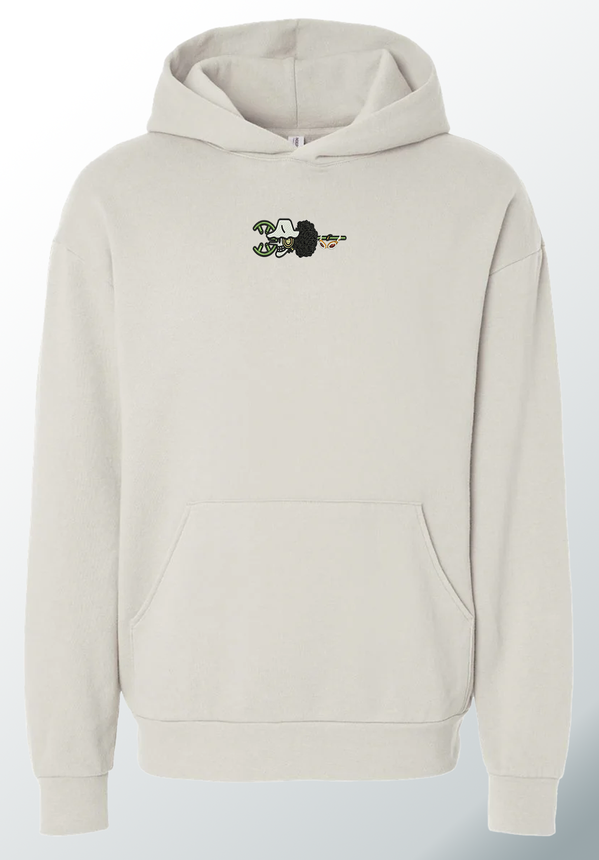 Sniper Skull Emblem Hoodie – Anime-Inspired Design