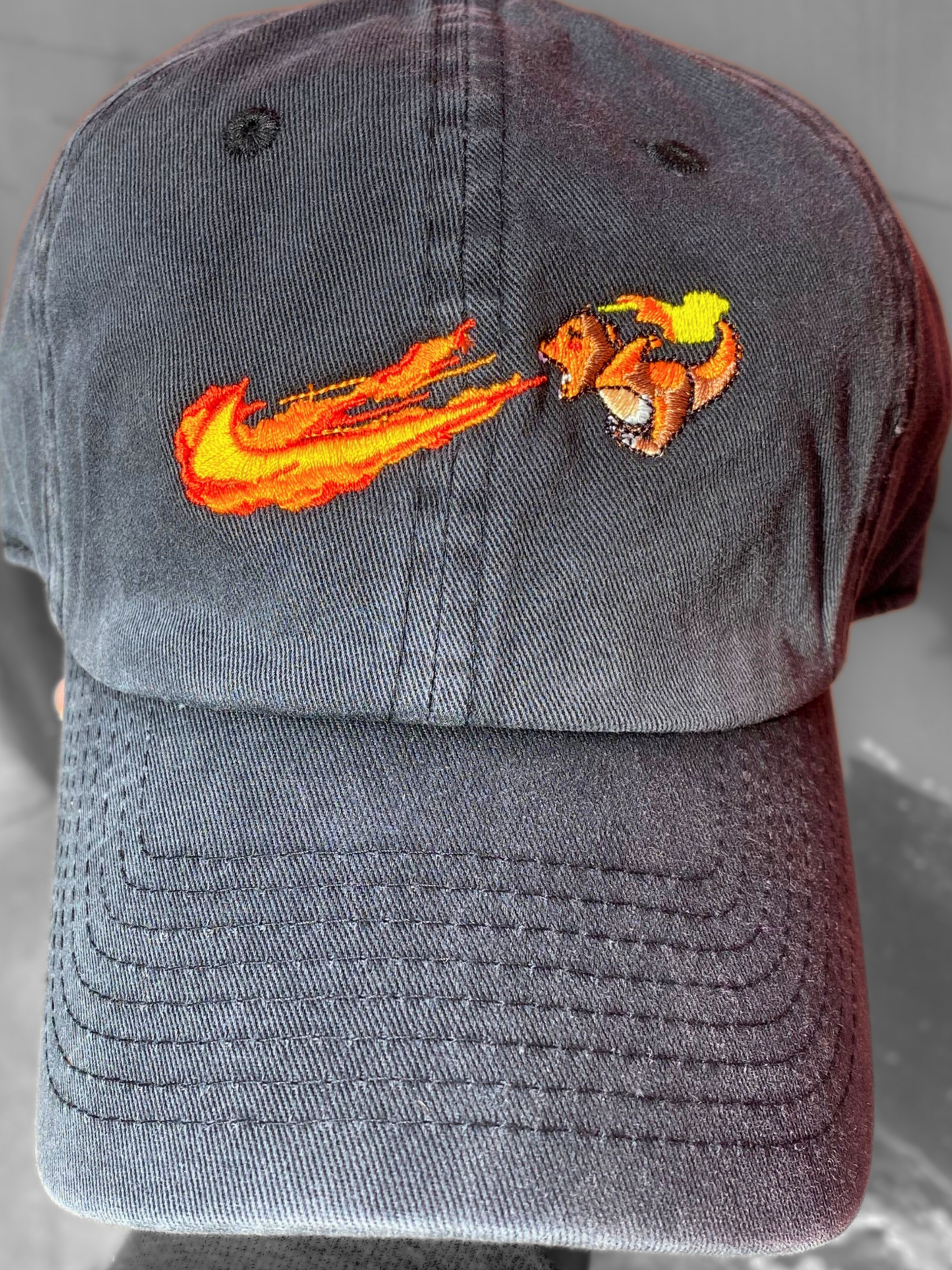 Charmander Nike-Inspired Hat