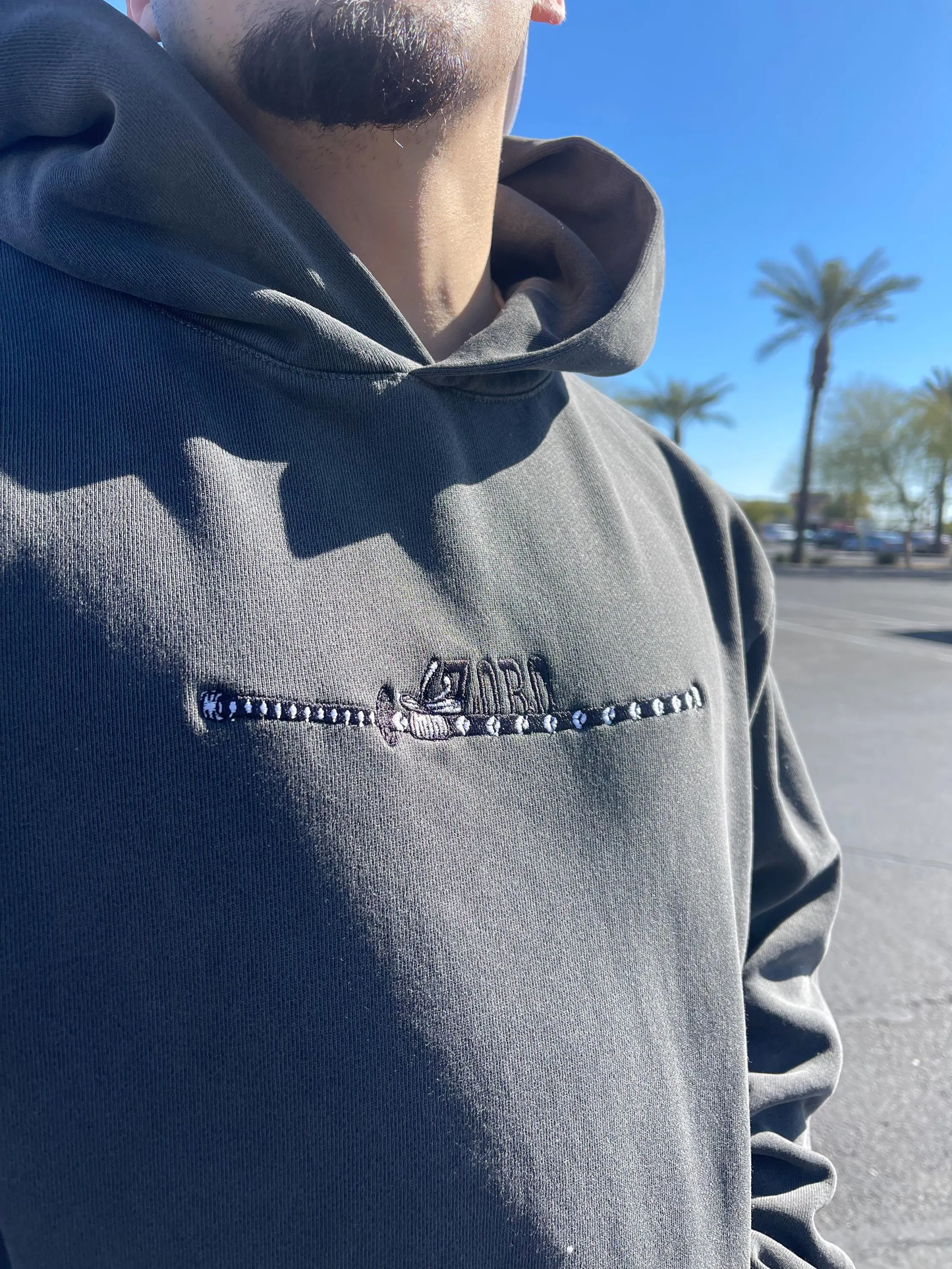"KING OF HELL" – Swordsman-Inspired Heavyweight Hoodie